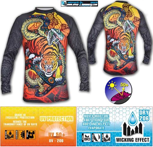 T-SP UV T-Shirt Tiger & Snake